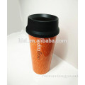 food safe iml logo design 16oz coffee plastic cup